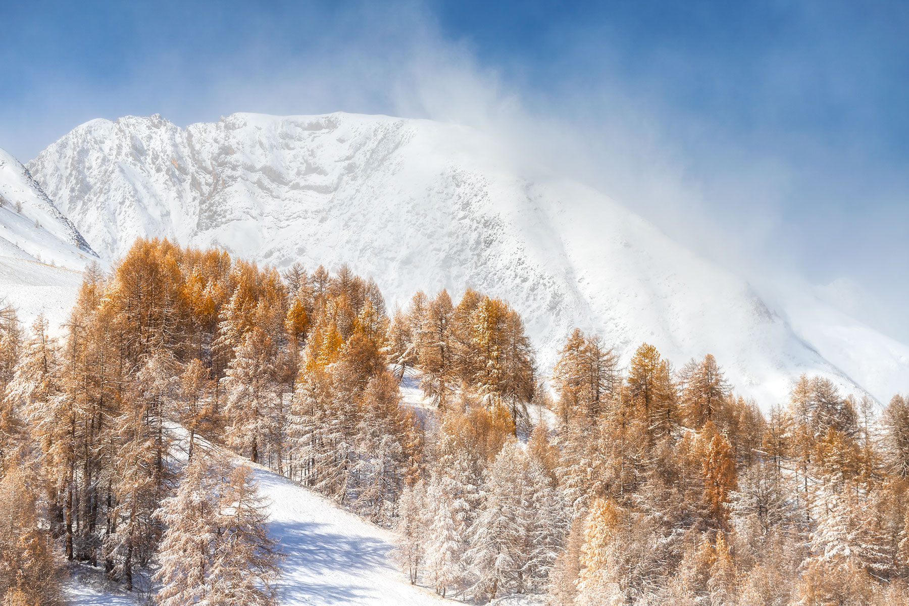 L'automne dans les Alpes de Haute Provence