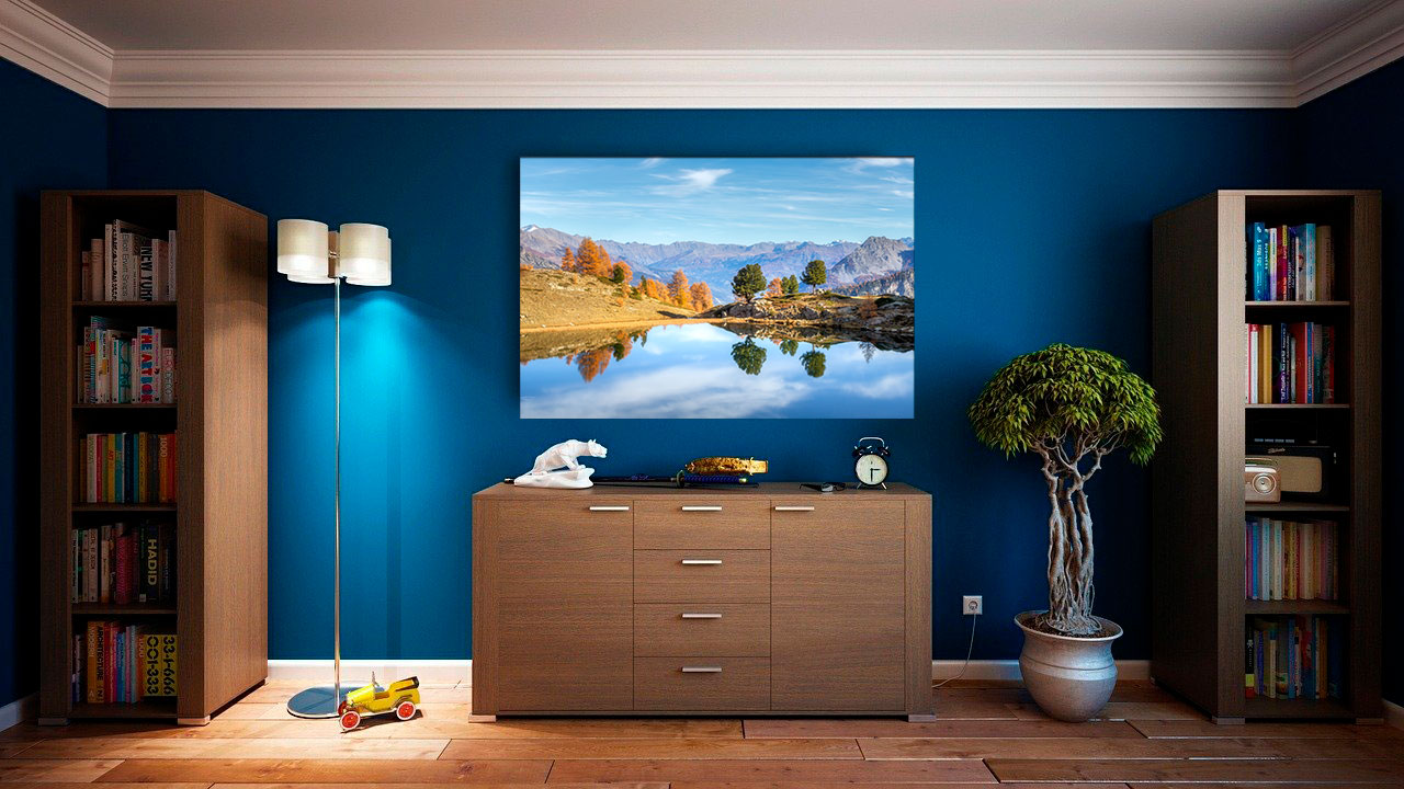 Miroir au lac Noir